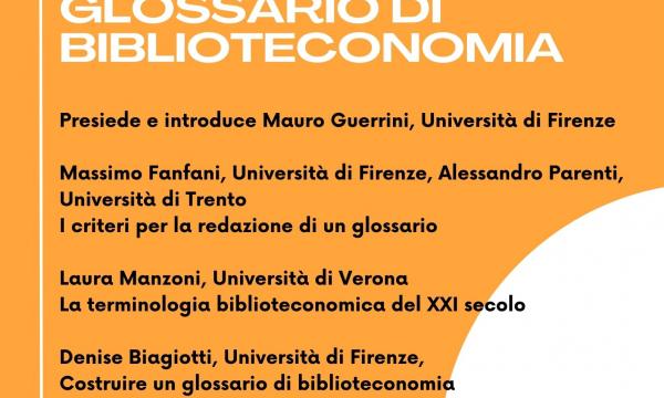 La costruzione di un glossario di biblioteconomia