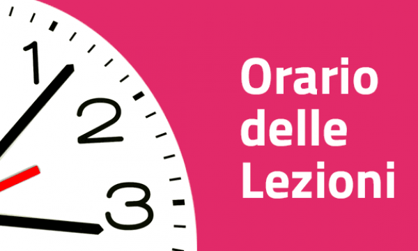 Disponibili gli orari delle lezioni della nuova edizione del Master.